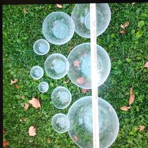 ⚜️  France Vintage PRISTINE VINTAGE NESTING BOWLS Set of 10 🇫🇷